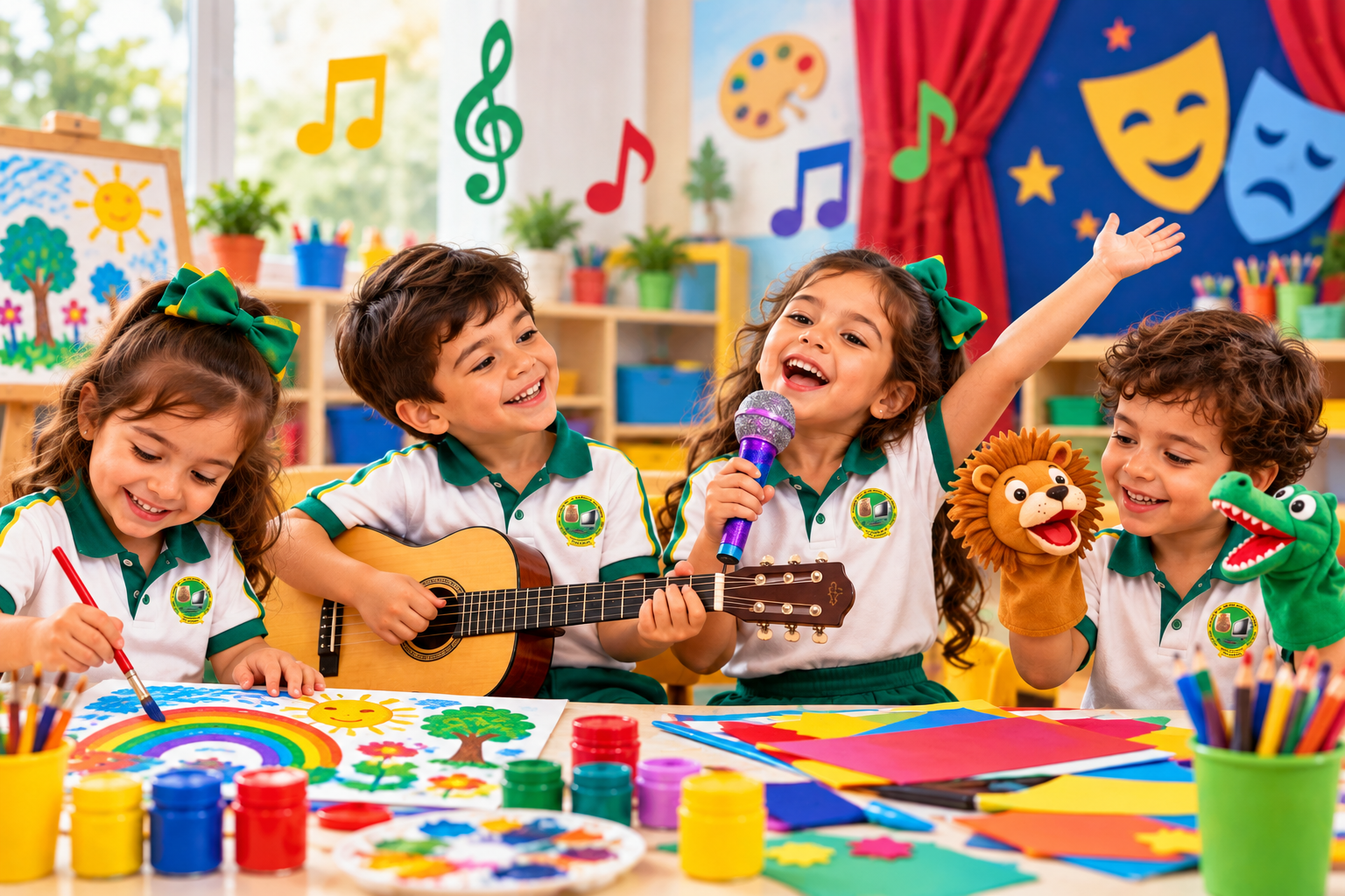 Arte, música y expresión en Preprimaria CAIGUA