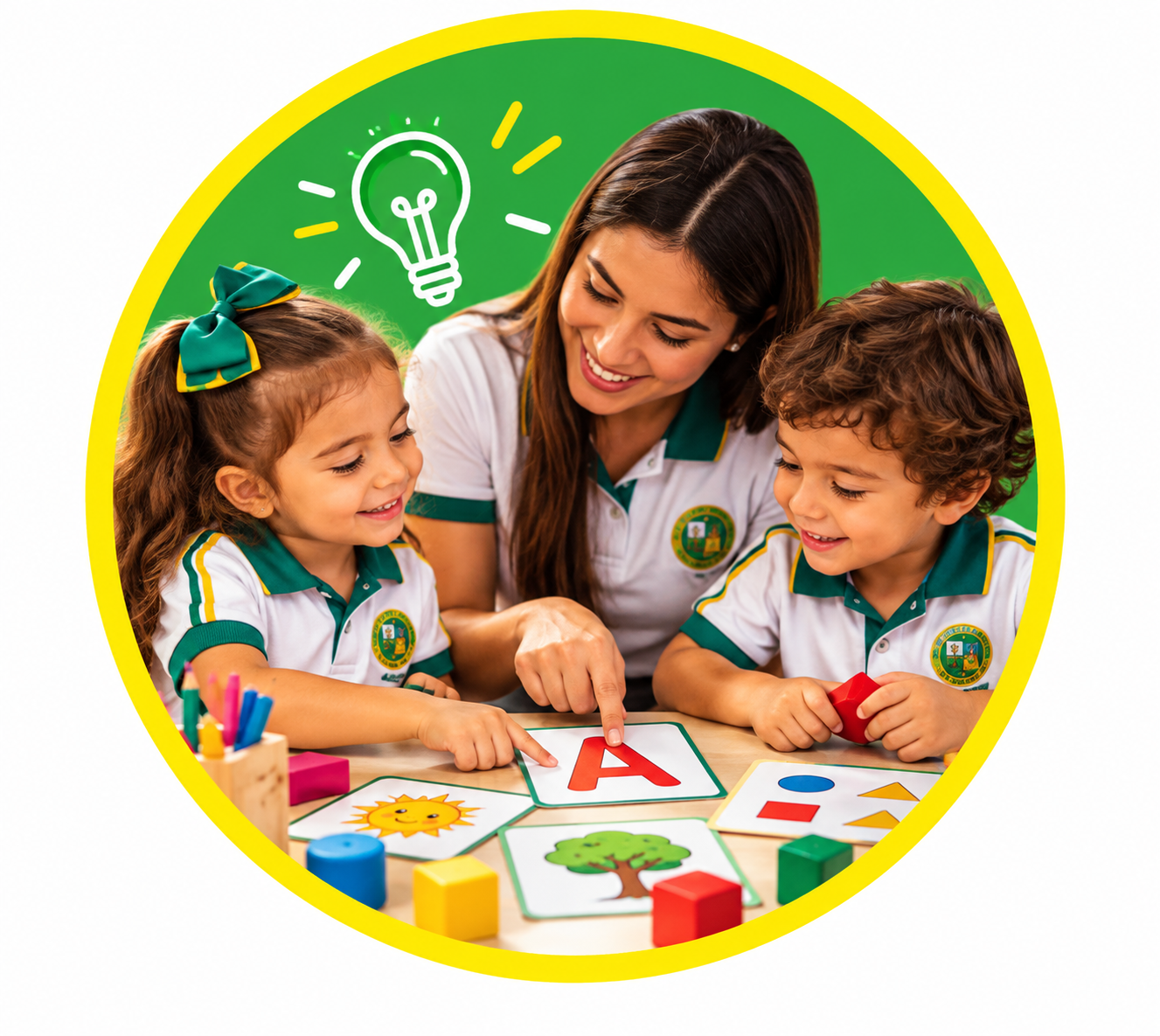 Aprendizaje guiado en Preprimaria CAIGUA