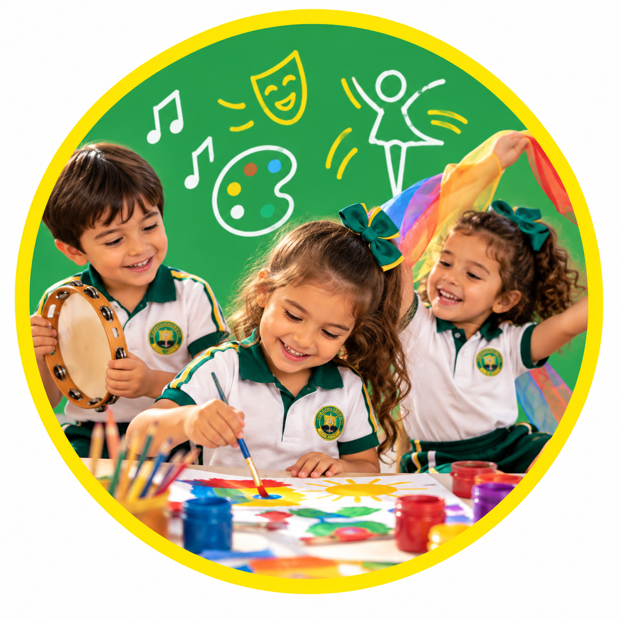 Arte y movimiento en Preprimaria CAIGUA