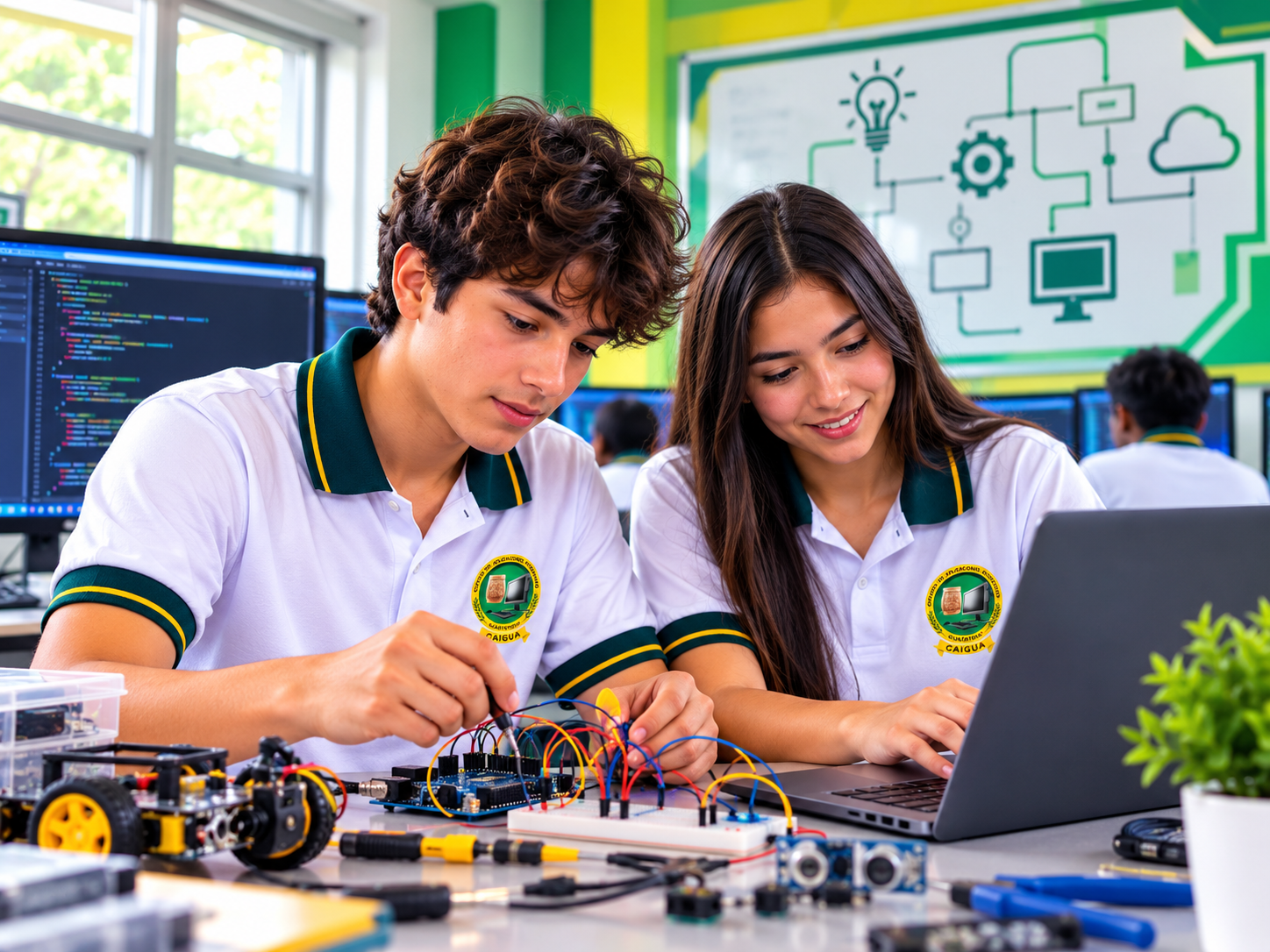 4.º Bachillerato en Computación en CAIGUA