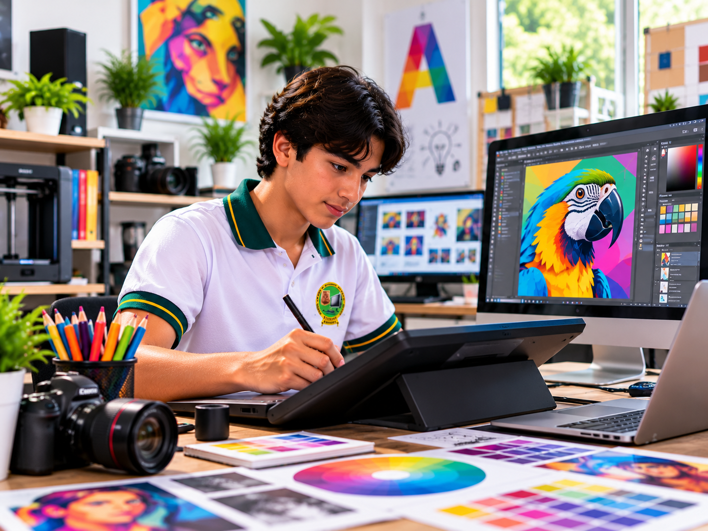 Herramientas digitales en el Bachillerato de Diseño Gráfico de CAIGUA