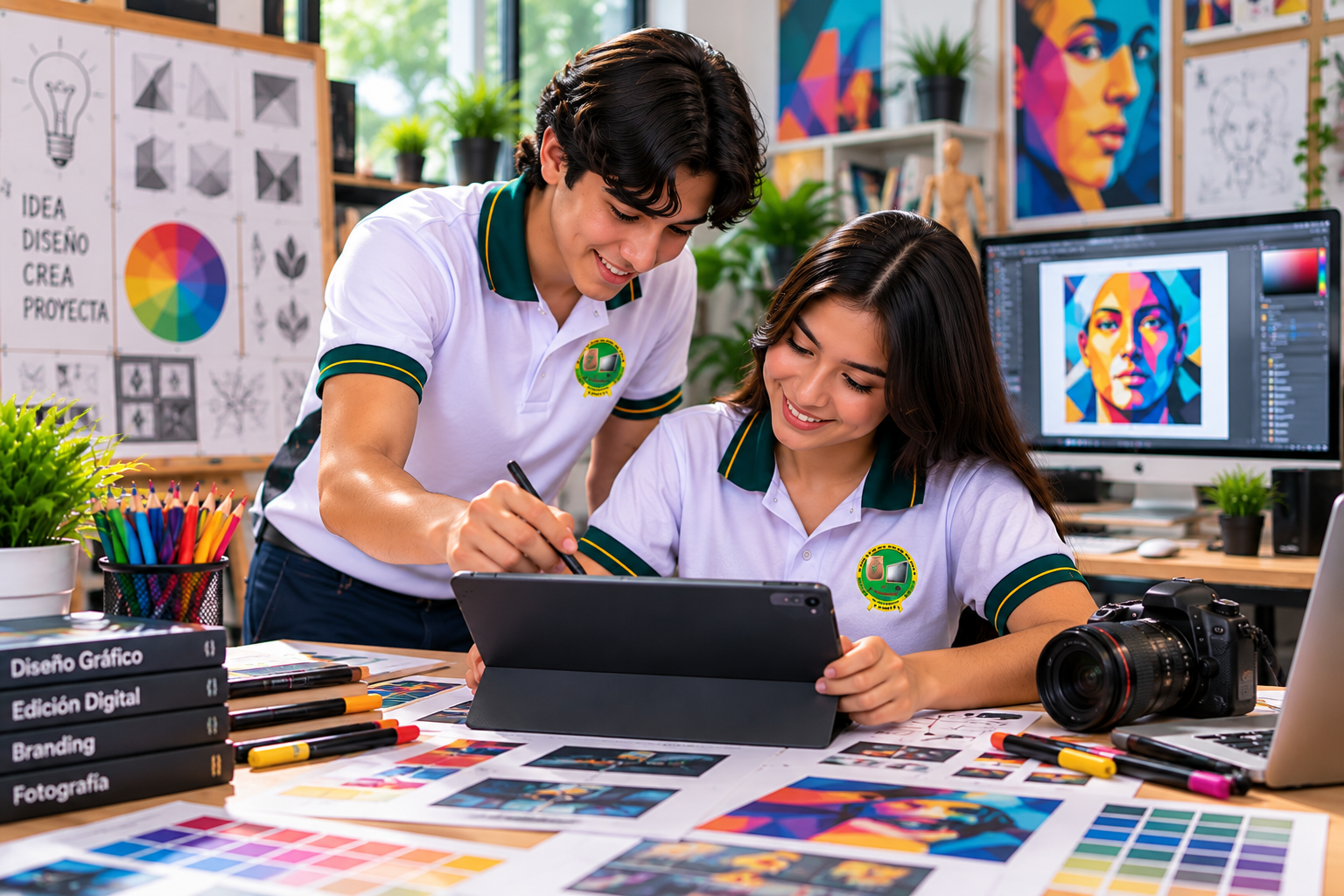 5.º Bachillerato en Diseño Gráfico en CAIGUA