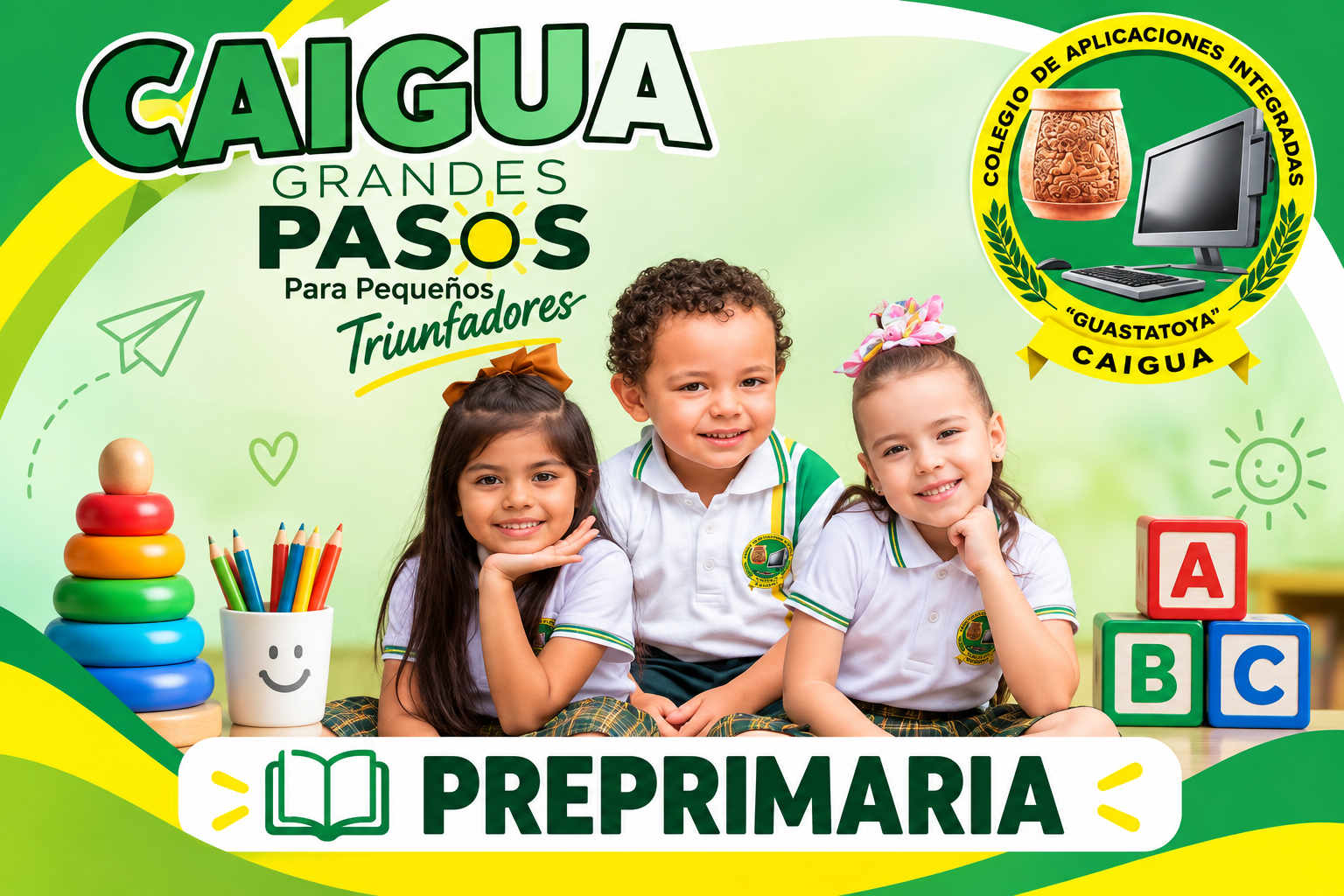 Nivel educativo de Preprimaria en CAIGUA