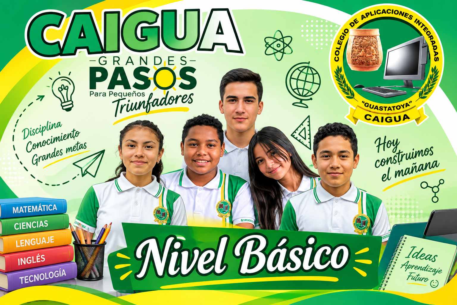 Nivel educativo de Ciclo Básico en CAIGUA