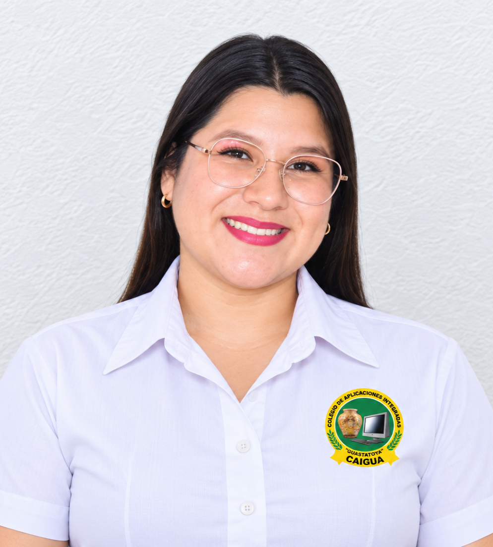 Emily Perez, docente de CAIGUA