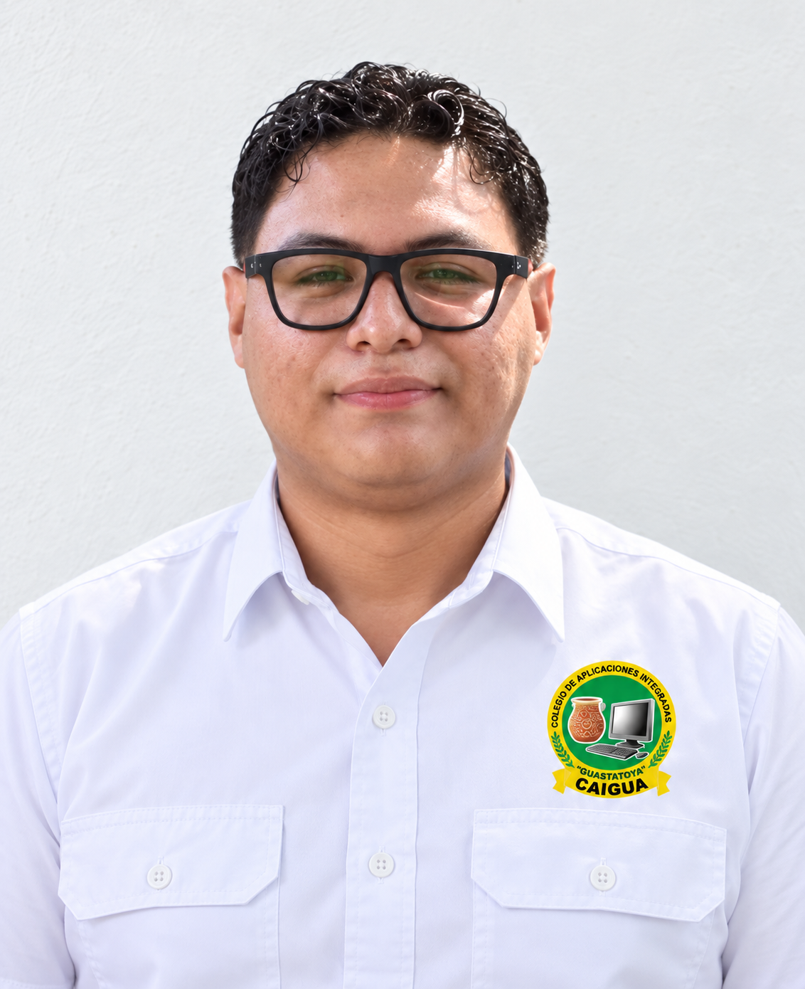 Esaú Natareno, docente de CAIGUA