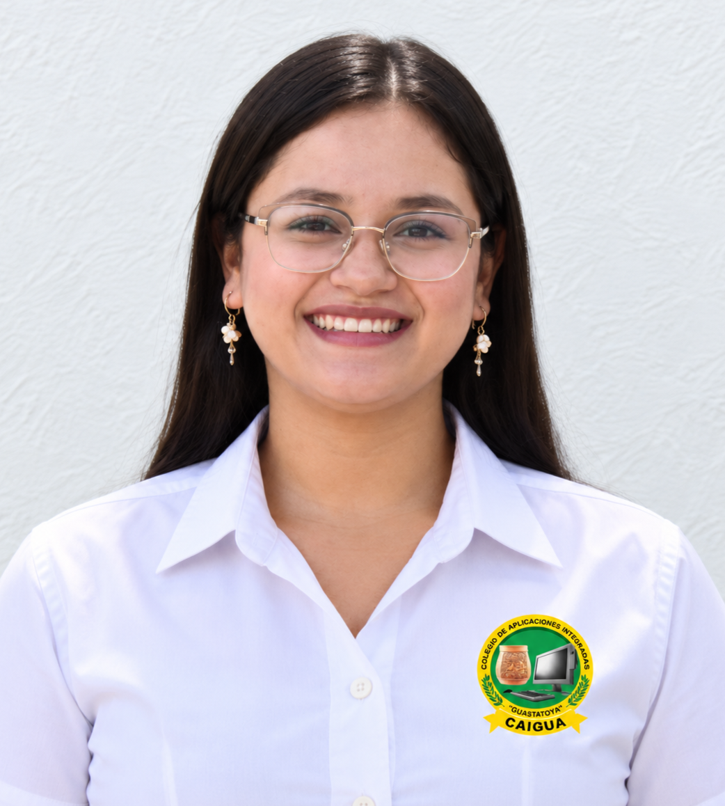 Kendra Arriaza, docente de CAIGUA