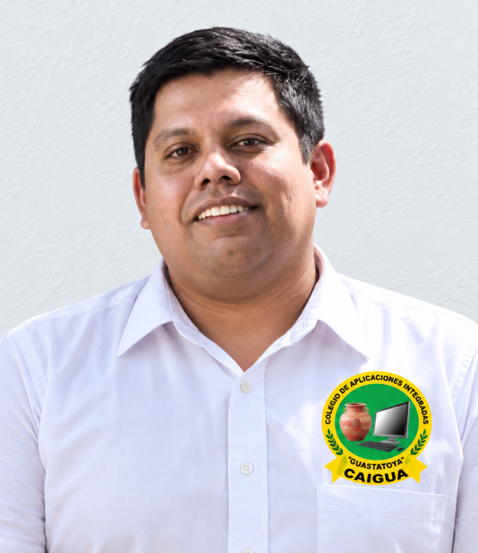 Kevin Hernández, docente de CAIGUA