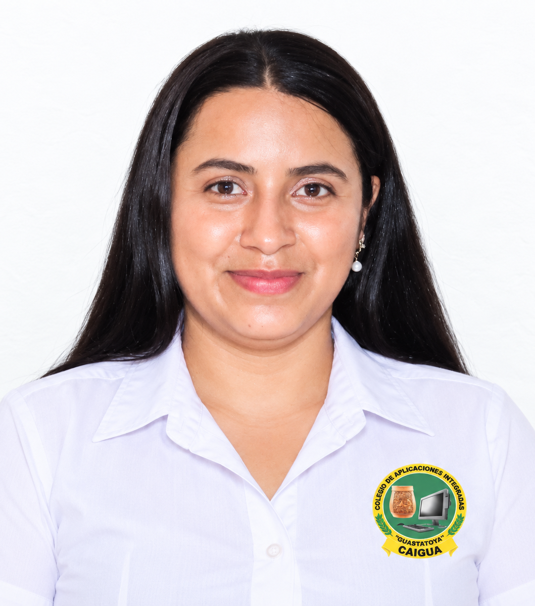 Sheymi Carrera, docente de CAIGUA